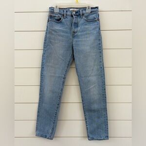 Levi's Classic Blue Straight Leg Jeans